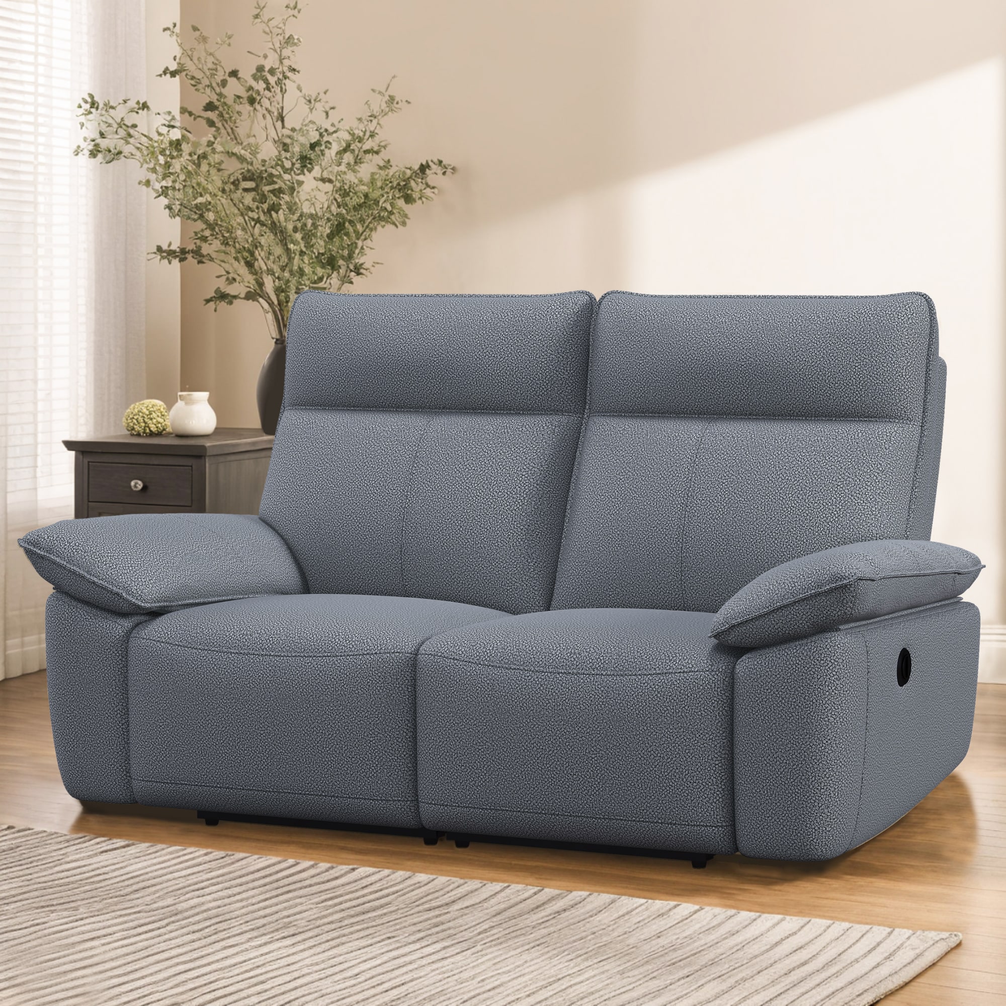 Double Reclining Chairs for Adults, Wall Hugger Recliners for Small Spaces, Love Seat Couches Sofa Reclinable for Living Room, Home Theater Seating, Dark Gray Double Reclining Chairs for Adults, Wall Hugger Recliners for Small Spaces, Love Seat Couches Sofa Reclinable for Living Room, Home Theater Seating, Dark Gray